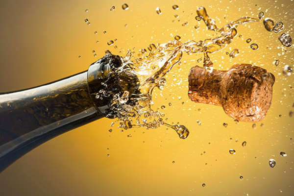 Avoid Getting Popped in the Eye with a Champagne Cork